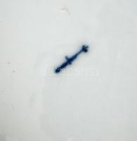 Königliche Porzellan Manufaktur asztalióra. Sérült, nem működik. Kézzel festett porcelán. Berlin XX....