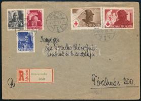 1944 Ajánlott levél / Registered cover