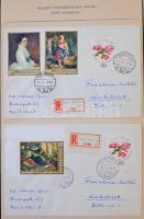 Magyar FDC és levél gyűjtemény az 1966-1971 közötti időszakból