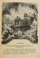 Verne Gyula: Egy khinai viszontagságai Khinában. Bp.,1899., Franlin,240 p. Gazdag fekete-fehér képan...