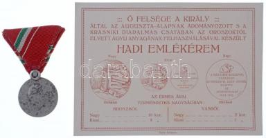 Osztrák-Magyar Monarchia 1915. "A Krasniki diadalmas csatában az oroszoktól elvett ágyúból vere...