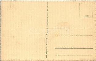 Katowice, Kattowitz; Grundmannstrasse, J. Altmann, M. Pagel, G. Siwinna, Wilhelm Wolff / street with...