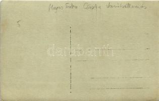 Tátra, Magas-Tátra, Vysoké Tatry; Csorba fogaskerekű vasútállomás és étterem / Strba cogwheel railwa...