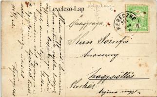 1914 Csónak, Conok (Kerecke, Kerecki, Kerezky, Keretsky / Máramaros); elpusztult település, Gróf Bok...