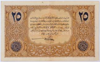 Törökország 1917. 25L "J 007653" T:II,II- / Turkey 1914. 25 Livre "J 007653" C:X...