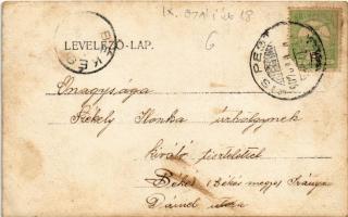 1907 Budapest IX. Magyar Királyi Országos Posta és Távirda Gazdászati Hivatala a Gyáli úton. photo (...