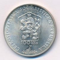 Csehszlovákia 1988. 100K Ag "Marin Benka születésének 100. évfordulója" T:1- 
Czechoslova...