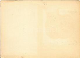 Globus konzervek német nyelvű reklámlapja. Klösz / Ungarische Qualitäts-Konserven / Hungarian canned...