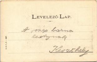 Balaton vidéke, Szüret III. dinom-dánom. D.K.F.E. 897. (EK)