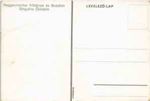 Haggenmacher Kőbányai és Budafoki Sörgyárai Őszisöre reklámlap / Hungarian beer advertisement s: Vis...