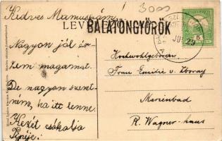 Keszthely, Csónakegylet. Mérei Ignác kiadása (EK)