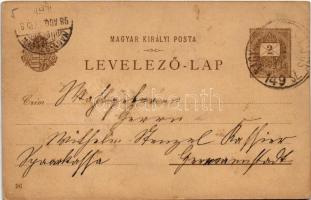 1898 (Vorläufer) Budapest XIV. Iparcsarnok és korzó, Ezredéves Országos Kiállítás. Art Nouveau + 2 K...
