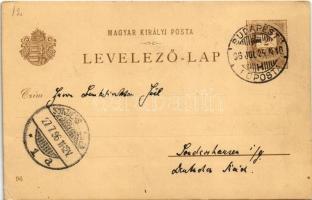 1896 (Vorläufer) Budapest, Ezredéves Országos Kiállítás, Budapesti színházak, Nemzeti Színház, Népsz...