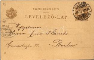 1896 (Vorläufer) Balaton vidéke, Balatonfüred, Zalai part, Tihany. Pesti Könyvnyomda Rt. Ezredéves O...