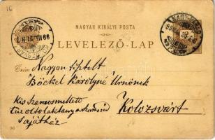 1899 (Vorläufer) Fiume, Rijeka; Port de Fiume / Fiume kikötője. Országos Ezredéves Kiállítás / Hunga...