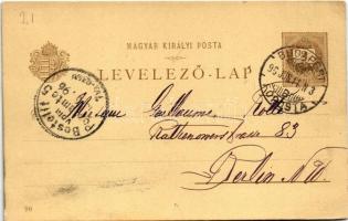 18967 (Vorläufer!) Budapest I. Ezredéves Országos Kiállítás, Királyi vár, Mátyás templom, Szent Istv...