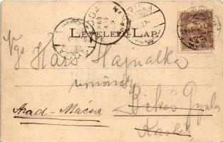 1900 Kassa, Kosice; Igazságügyi palota / palace of justice (EK)