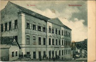 1914 Selmecbánya, Schemnitz, Banská Stiavnica; Evangélikus líceum. Grohmann kiadása / Lutheran school (EK)
