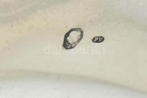 Ezüst (Ag) Art Deco tálca. Jelzett. Jó állapotú. nettó: 206 g, 29x20 cm