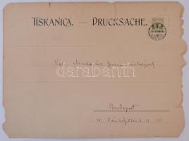 1902 Zagreb, Zágráb, Agram; Trg Franje Josipa, Umjetnicki paviljon / square, Art Pavilion, church co...