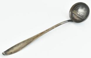 Ezüst (Ag) puncsos kanál. 13 latos antik ezüst jelzéssel XIX.sz. eleje. 86 g