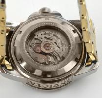 Invicta automata dátumkijelzős karóra, eredeti dobozában, működő, frissen szervizelt állapotban, d: ...