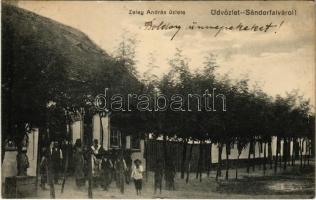 1914 Sándorfalva, Zeley András üzlete (Rb)