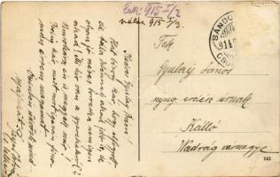 1914 Sándorfalva, Zeley András üzlete (Rb)