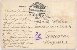 1907 Mostar, Stari grad / Alte Stadt / old town, street, shop (Rb)