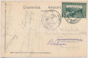 1909 Vrelo Bosne, Bosna Quellen; Automobilfahrt Vrelo-Bosna-Ilidze-Sarajevo. C.S. Nr. 363. Kunstverl...