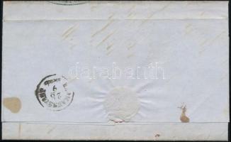 5kr on domestic cover with full content, "BROOS / in Siebenbürgen" - "HERMANNSTADT&qu...