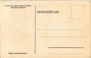 Külügy-Hadügy egyetlen magyar katonai hetilap reklámlapja. Budapest Népszínház utca 16. / Hungarian ...