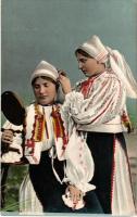 Nagyszebeni szász leányok / Sachsen-Mädchen aus Hermannstadt / Transylvanian Saxon folklore from Sibiu
