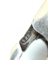 Ezüst (Ag) nyaklánc delfin medállal, jelzett, nettó: 17 g, h: 57 cm