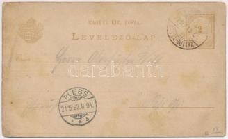 1892 (Vorläufer) Dobsina, Dobschauer Eishöhle; Franzmann den Champagner-Wein / Nagyon korai ritka! /...