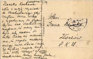 1929 Zakopane, Zawody narciarskie na Krokwi / Téli sport, síverseny / winter sport, ski race (EK)