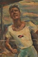 Jozef Korolkiewicz (1902-1988): Futó olimpikonok 1932. (1932. évi nyári olimpiai játékok, hivatalos ...