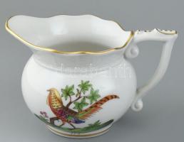 Herendi fácán mintás mokkás készlet (8 db csésze, 5 db alj, 1 db kanna, 1 db cukortartó, 1 db tejszí...