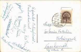 1941 Palics, Palic; víztorony, fürdő / water tower, spa, bath. photo