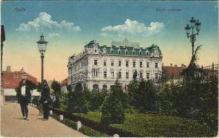 1917 Győr, Royal szálloda. Vasúti levelezőlapárusítás 18. sz. 1916. (Rb)