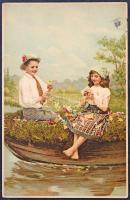 kb. 730 régi motívum és üdvözlő képeslap, érdekes, változatos anyag