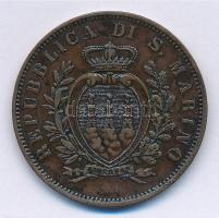 San Marino 1894R 10c Cu T:2,2-
San Marino 1894R 10 Centesimi Cu C:XF,VF
Krause KM#2