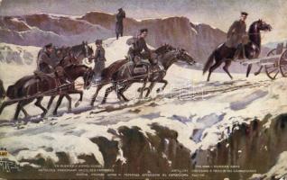 WW. I. Russian army through the Carpathians