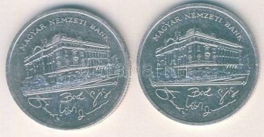 1992. 200Ft Ag "MNB" (2x) T:BU,2