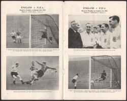 1953 Magyarország-Anglia, a legendás 6:3-as labdarúgó mérkőzés meccsfüzete, Grosics és Buzánszky saj...