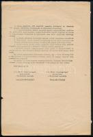 1944. 12. 24-31. Malonovszkij és Tolbuchin szovjet tábornokok ultimátuma szórólapon a magyar csapato...