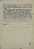 1945, 1954 Márai Sándor lebombázott Mikó utca- Logodi utca sarkán álló házával kapcsolatos kérvény a...