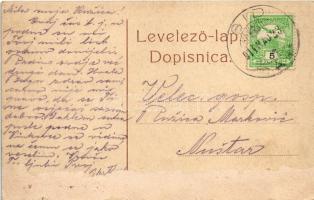 1914 Sid, posta / post office. W.L. (Rb)