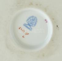 Herendi Fleurs de Indes (India kosaras) mintás oroszlán karmos kaspó, kézzel festett, hibátlan, kopo...