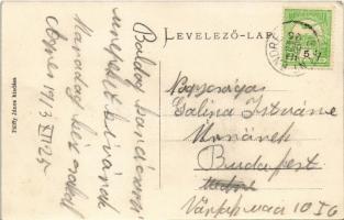 1913 Szentendre, Dunapart, gőzhajó. Pálffy János kiadása